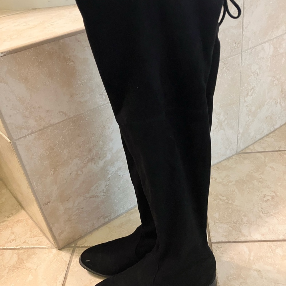 Unisa Black Over the Knee Boots
